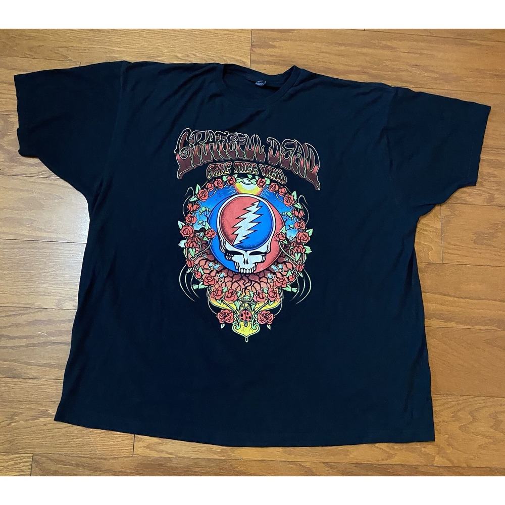 Grateful Dead Fare Thee Well Tour XXXL T-Shirt Deadhead 3XL Tultex Soft